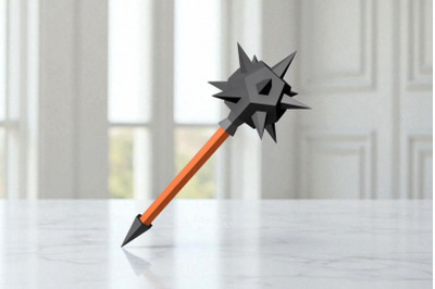 Mace - 3d papercraft