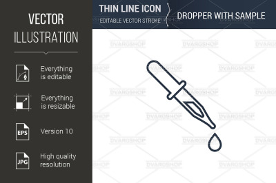 Dropper with Sample Icon