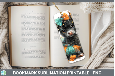 Bull Bookmark Farm Halloween Sublimation Printable Designs