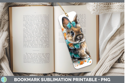 Bunny Bookmark Farm Halloween Sublimation Printable Designs