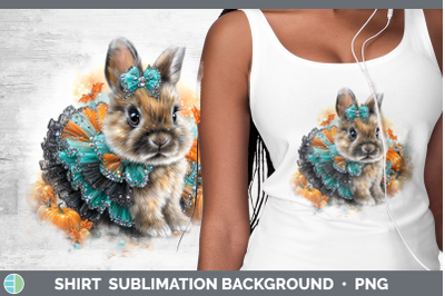 Bunny Shirt Farm Halloween Sublimation Background Designs