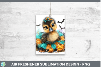 Duck Air Freshener Farm Halloween Sublimation Car Scent Desi