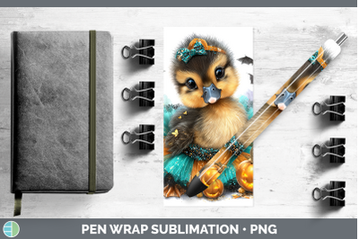 Duck Pen Wrap Farm Halloween Sublimation Pen Designs
