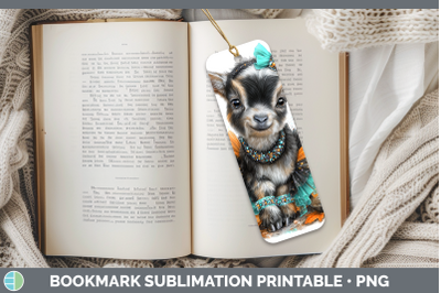 Goat Bookmark Farm Halloween Sublimation Printable Designs