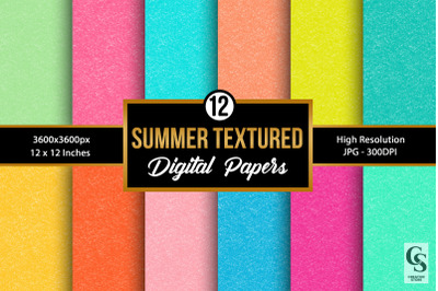 Summer Grunge Texture Digital Papers