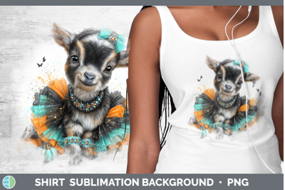 Goat Shirt Farm Halloween Sublimation Background Designs