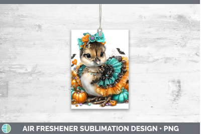 Guinea Hen Air Freshener Farm Halloween Sublimation Car Scen