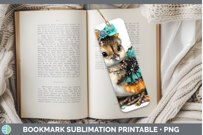 Guinea Hen Bookmark Farm Halloween Sublimation Printable Des