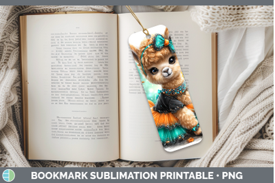 Alpaca Bookmark Farm Halloween Sublimation Printable Designs
