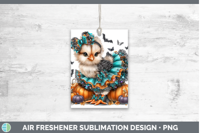 Chicken Air Freshener Farm Halloween Sublimation Car Scent D