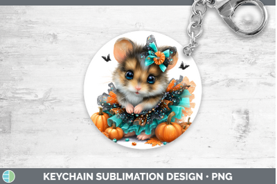 Mouse Keychain Farm Halloween Sublimation Keyring Designs
