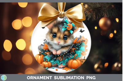 Mouse Ornament Farm Halloween Sublimation Bauble Designs