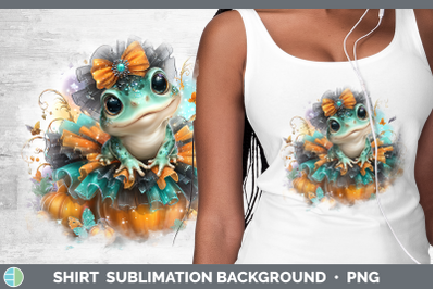 Bullfrog Shirt Farm Halloween Sublimation Background Designs