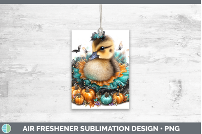 Goose Air Freshener Farm Halloween Sublimation Car Scent Des