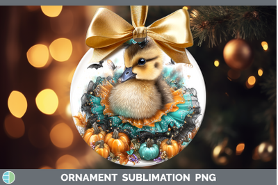 Goose Ornament Farm Halloween Sublimation Bauble Designs