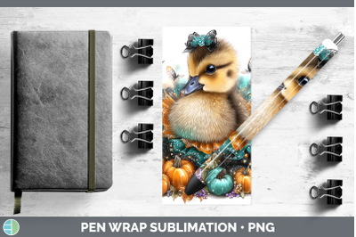 Goose Pen Wrap Farm Halloween Sublimation Pen Designs