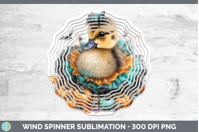 Goose Wind Spinner Farm Halloween Sublimation Spinner Design