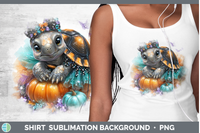Tortoise Shirt Farm Halloween Sublimation Background Designs