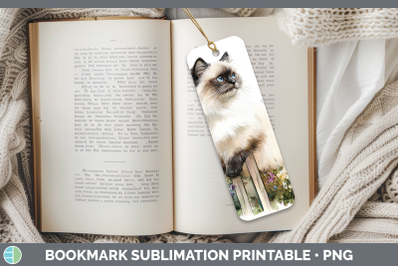 Himalayan Bookmark Fence Cats Sublimation Printable Designs