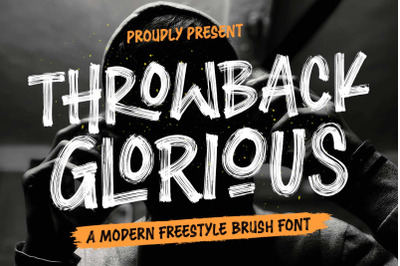 Dry Brush Font  Throwback Glorious