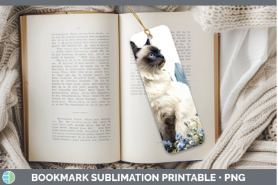 Birman Bookmark Fence Cats Sublimation Printable Designs