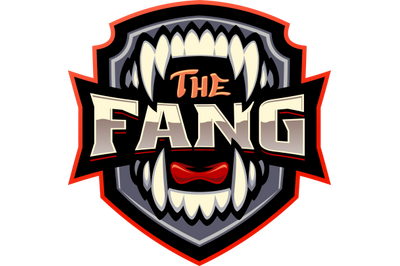 The fang esport mascot logo design