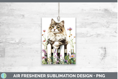 Siberian Air Freshener Fence Cats Sublimation Car Scent Desi