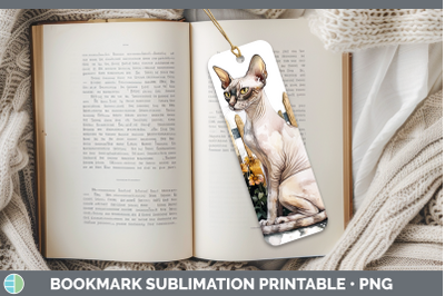 Sphynx Bookmark Fence Cats Sublimation Printable Designs