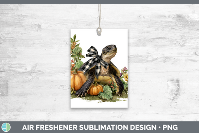 Sea Turtle Air Freshener Animals Autumn Pumpkin Sublimation