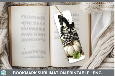 Butterfly Bookmark Animals Autumn Pumpkin Sublimation Printa
