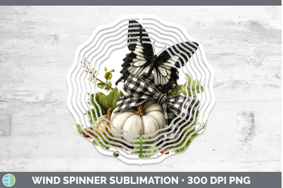 Butterfly Wind Spinner Animals Autumn Pumpkin Sublimation Sp