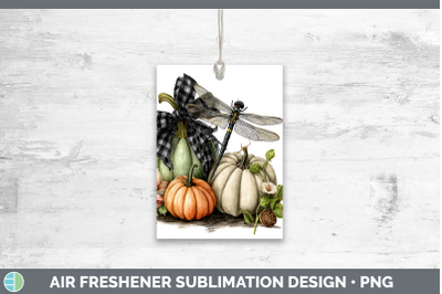 Dragonfly Air Freshener Animals Autumn Pumpkin Sublimation C