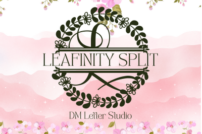Leafinity Split Monogram