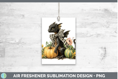 Dragon Air Freshener Animals Autumn Pumpkin Sublimation Car