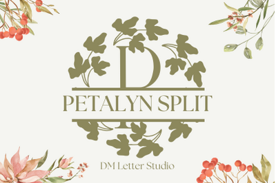 Petalyn Split Monogram