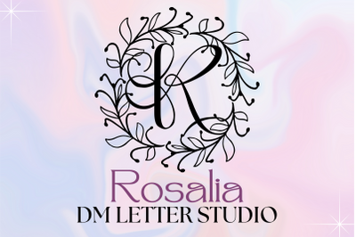 Rosalia Wreath Monogram