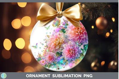 Chrysanthemum Ornament Flowers 01 Rainbow Summer Sublimation