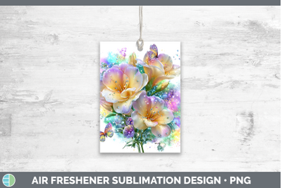 Freesia Air Freshener Flowers 01 Rainbow Summer Sublimation