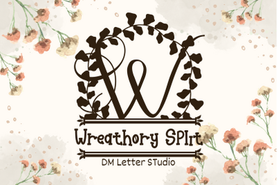 Wreathory Split Monogram
