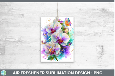 Orchid Air Freshener Flowers 01 Rainbow Summer Sublimation C