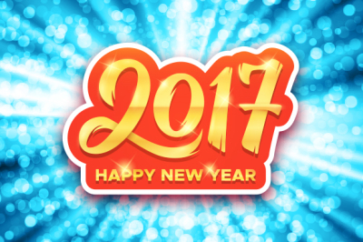 Happy New Year 2017 cards