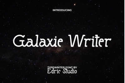 Galaxie Writer