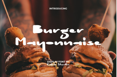 Burger Mayonnaise