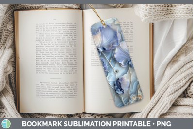 Sweet Pea Bookmark 3D Agate Flowers Sublimation Printable De