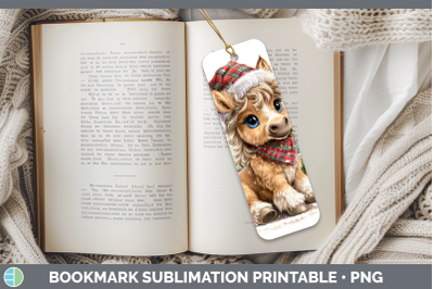 Horse Bookmark Farm Christmas Santa Sublimation Printable De