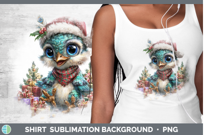 Peacock Shirt Farm Christmas Santa Sublimation Background De
