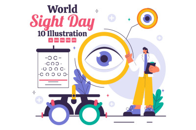 10 World Sight Day Illustration