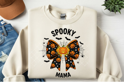 Spooky Mama Halloween PNG