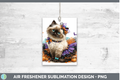 Himalayan Cat Air Freshener Cats Halloween Sublimation Car S