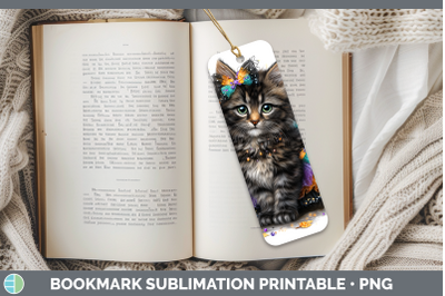 Maine Coon Cat Bookmark Cats Halloween Sublimation Printable